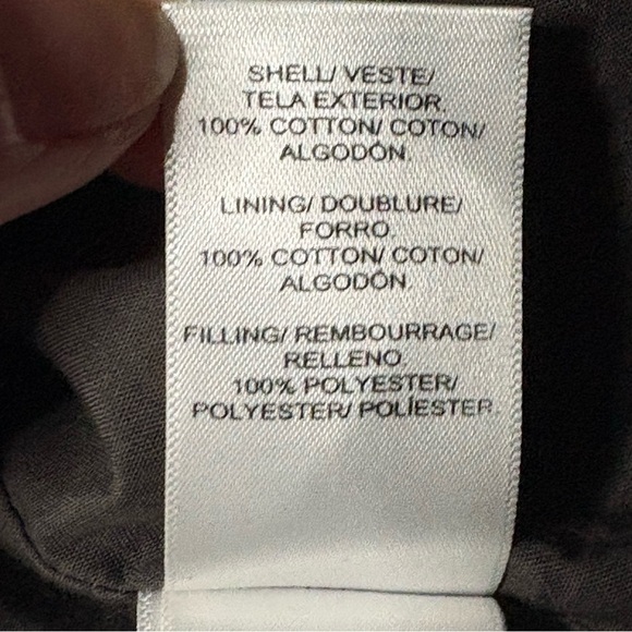 Lucky Brand Women’s XL Charcoal Quilted Puffer Jacket - Picture 9 of 13